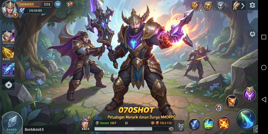 Tampilan gameplay 070SLOT yang mendebarkan dan penuh aksi.