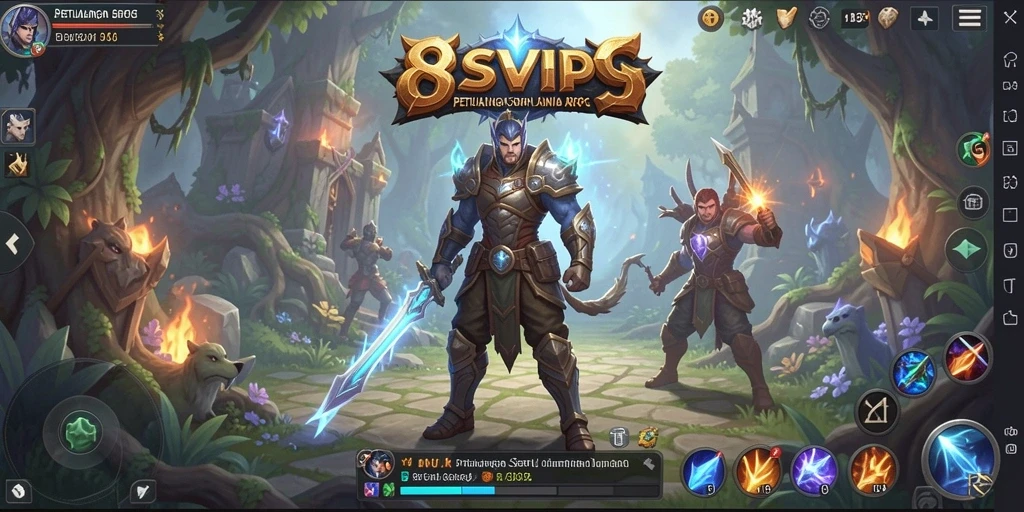 Gameplay mendebarkan di dunia fantasi 8SVIP.