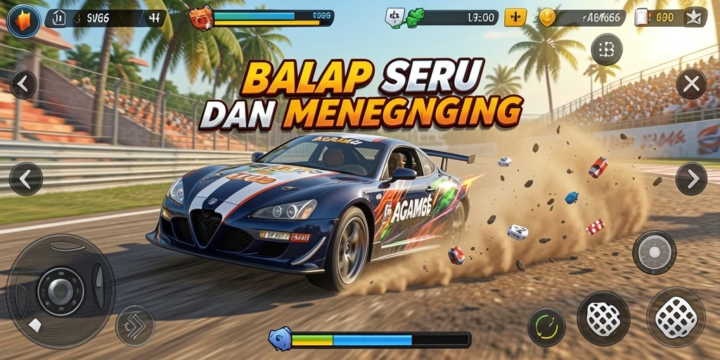 Tampilan screenshot gameplay AGAM66 yang memukau dan mendebarkan.