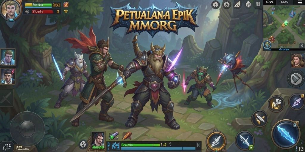 Tampilan utama gameplay F32 yang menakjubkan dan mendebarkan.