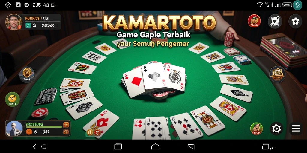 Gameplay menegangkan KAMARTOTO dengan tampilan yang menarik.